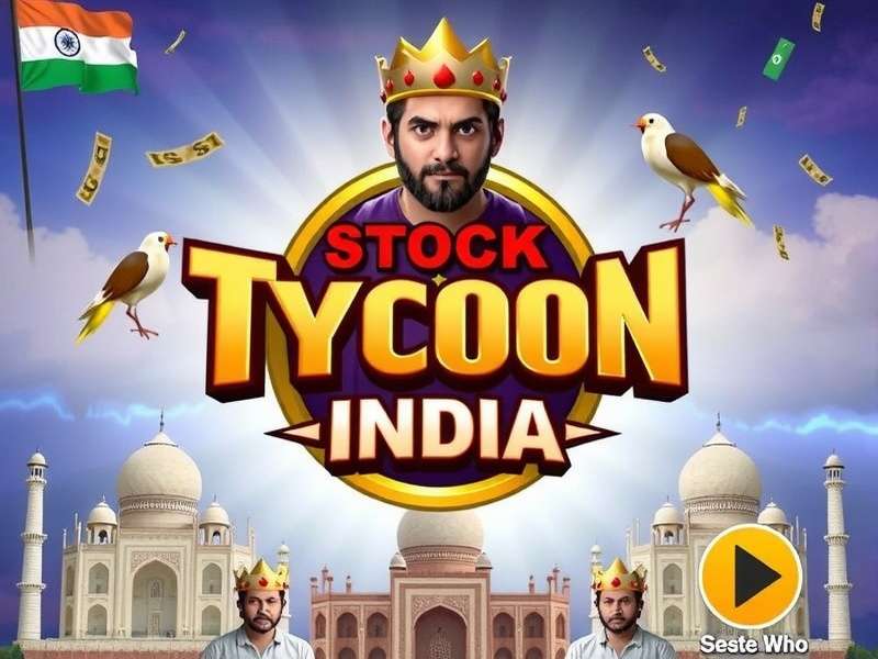Stock Tycoon India Game Cover